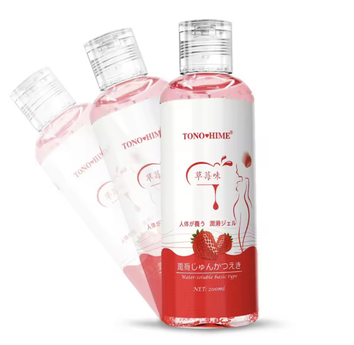 Gel bôi trơn hương dâu 200ml công nghệ Nhật bản 3