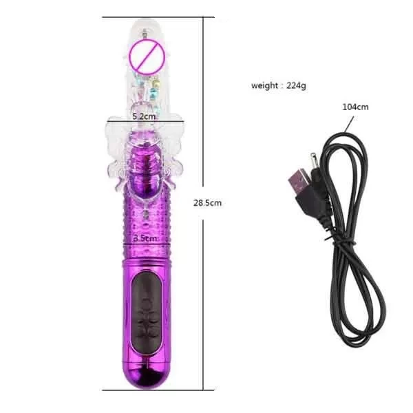 Dương vật giả đa năng Libo pin sạc HÀNG THẬT 4