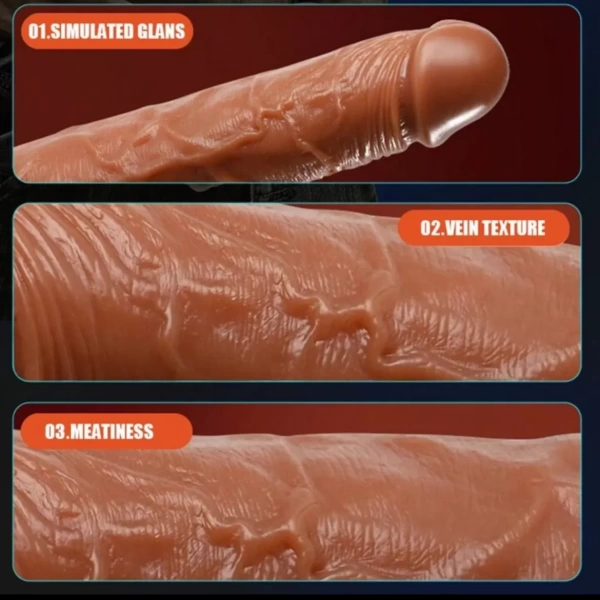 Dương ngụy trang chày rung thụt, liếm 2 đầu siêu hót 7