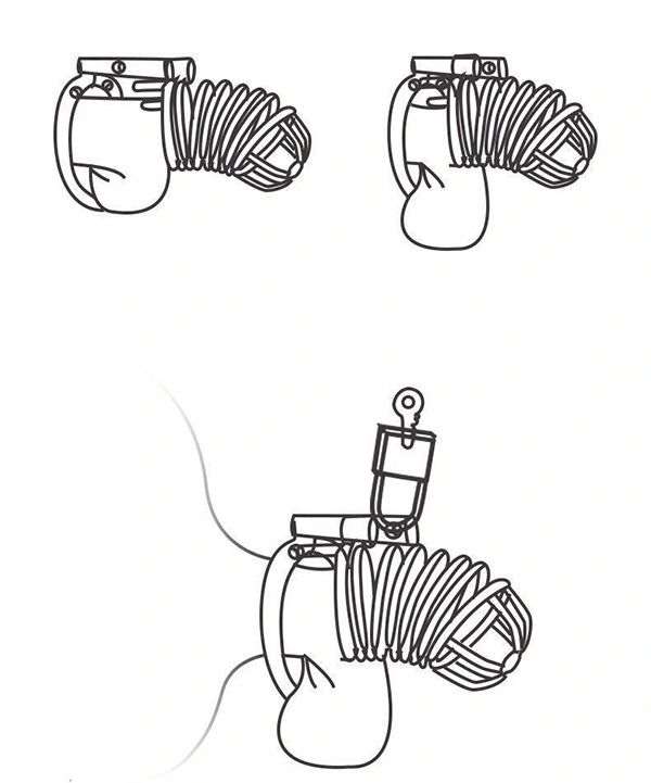 Khóa dương vật Inox không rỉ 3