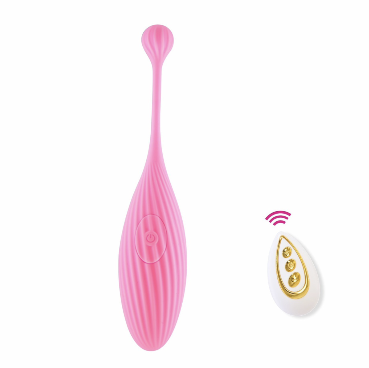 Trứng tình yêu nòng nọc rung mạnh mẽ có điều khiển 3