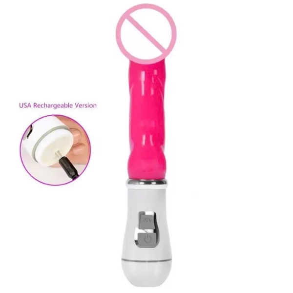 Dương vật giả silicon nhỏ gọn nhiều chế độ rung 6