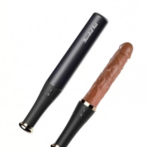 Dương vật ngụy trang gạy bóng chày rung thụt mạnh mẽ