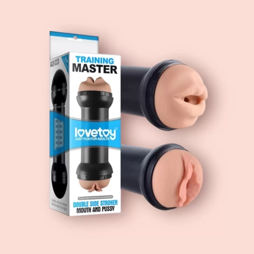 Miệng giả, Âm đạo giả 2 đầu Training Master