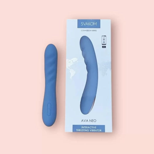 Massa điểm G Svakom Ava Neo Rung Thụt có thể kết nối qua app 