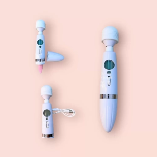 Chày rung lưỡi liếm massa điểm G 2 đầu ngụy trang sang trọng tinh tế