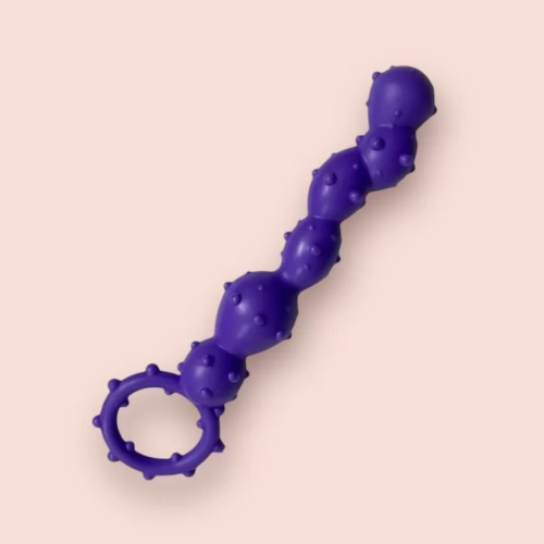 Que rung kích thích hậu môn gân gai chuỗi hạt