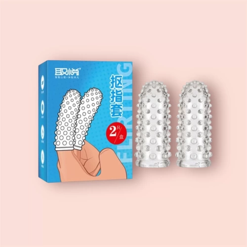 Bao cao su ngón tay gai lớn hộp 2 cái