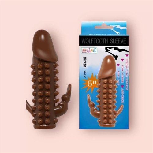 Bao cao su donzen da nâu có nhánh có bi BC6004