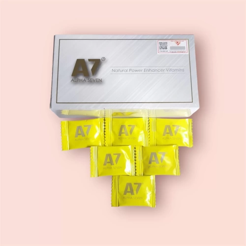 Kẹo A7 Mỹ chính hãng cực mạnh tăng cường sinh lý nam hộp 10 viên