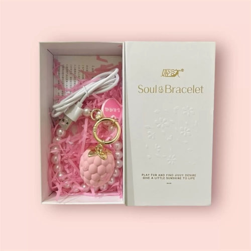 Trứng rung móc khóa vòng tay nhỏ gọn siêu đáng yêu