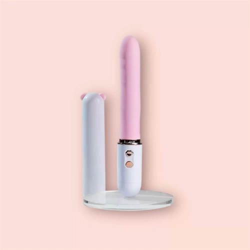 Que rung thụt nắp đậy tai gấu siêu kích thích đáng yêu