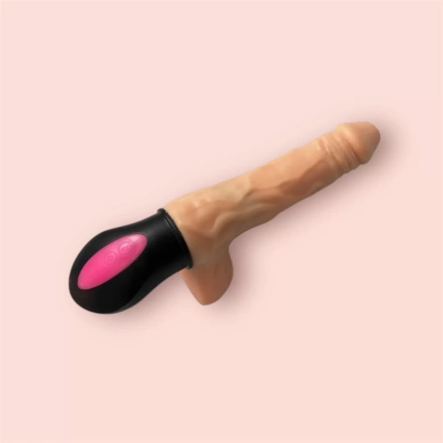 Dương vật giả XL912 rung, phát nhiệt đa năng