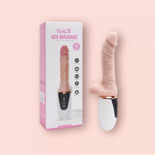 Dương vật giả rung thụt, phát nhiệt cực sướng Dibe 