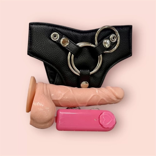 Bộ dương đai đeo có bừu rung kích thích