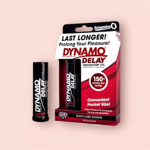 Xịt kéo dài xuất tinh sớm Dynamo Delay Black Label Edition 15ml